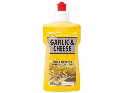 dynamite baits liquid xl garlic cheese 250 ml