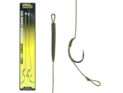 Carp Academy CRANK hook rig kaprársky nadväzec