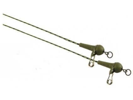 lead core system with safety sleeves extra carp