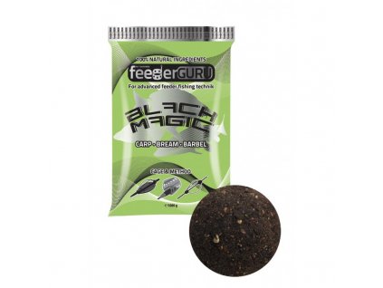 engodo serie feeder guru black magic 1kg