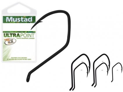 Mustad Teflónový háčik 412NP veľ. 2/0 a 4/0
