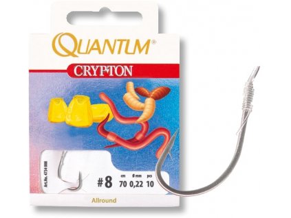 Quantum Crypton Allround veľ. 4-0,25mm-0,70m, 8-0,22mm-0,70m, 10-0,20mm-0,70m, 12-0,18mm-0,70m