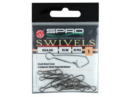 Spro hook snap karabínka veľ. 02, 03, 04