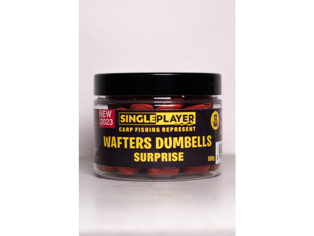 SINGLEPLAYER Wafters Dumbells Surprise (Hmotnost 150g, Velikost 16mm)