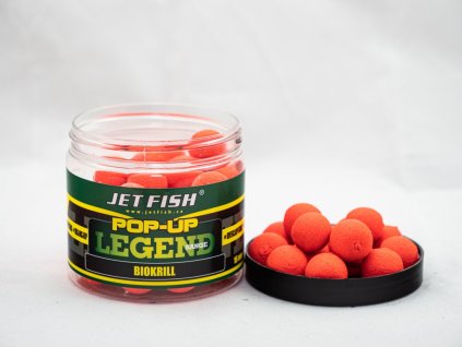 Jet Fish Legend Range pop-up 16mm (Hmotnost 60g, Průměr 16mm, Příchuť Multifruit)
