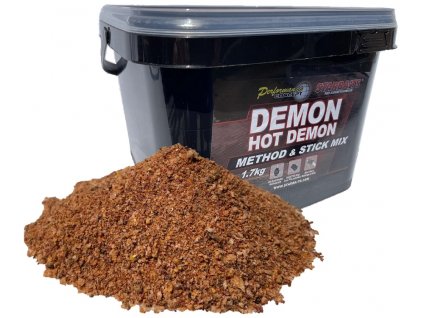 Starbaits Method&Stick Mix (Hmotnost 1,7kg, Příchuť Demon Hot Demon)
