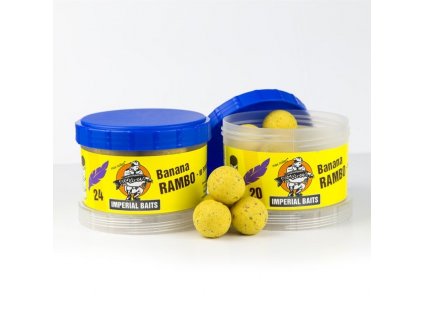 IB Power Tower Rambo Banana (Hmotnost 80g, Průměr 24mm, Příchuť Banana)