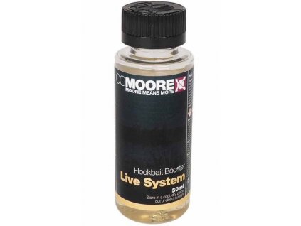 cc moore booster live system hookbait booster 50 ml