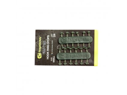 RidgeMonkey Stoper RM-Tec Hook Ring Stops Large 24ks (Velikost vel.L)