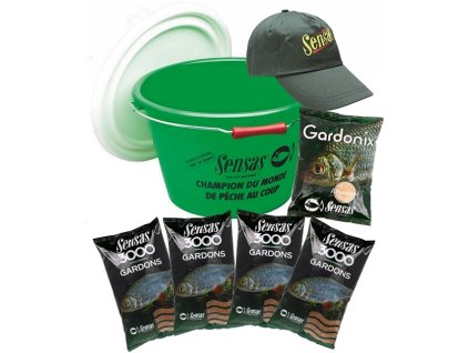 24373 sensas akcni kbelik 4kg 3000 gardons 300g gardonix 1x kbelik 15l viko