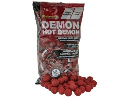 Starbaits Boilie HOT DEMON - Nové balení 800g (Hmotnost 800g, Průměr 20mm)