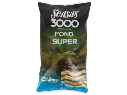Sensas Krmná Směs 3000/1kg Super Fonda (Příchuť Super Fond (řeka))