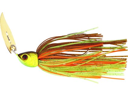 Westin Nástraha Bladebite V2 Tungsten Bladed Jig Sinnking Brown Chartreuse
