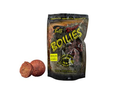 Carpservis Boillies Boss2 Special 20mm (Hmotnost 200g, Průměr 20mm, Příchuť Přírodní Játra)