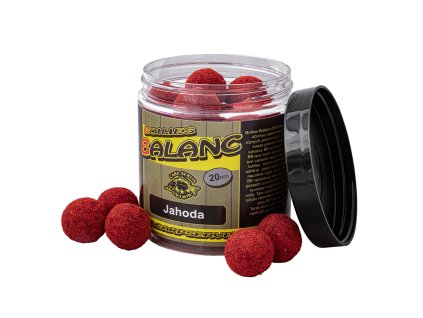 Carpservis Boilie Balance Jahoda (Hmotnost 120g, Průměr 25mm)