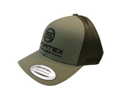 SPORTEX Kšiltovka Snap Back zelená s logem
