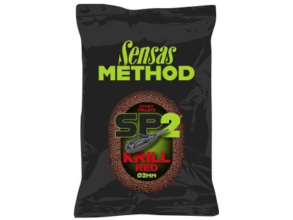 Sensas Pelety Sticky 650g 2mm - Krill