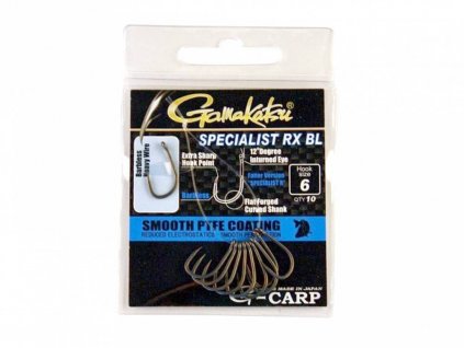 Gamakatsu G-carp Specialist hook RX BL (Velikost 8)