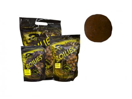 Carpservis Boillies Boss2 16mm (Hmotnost 1kg, Průměr 16mm, Příchuť Jahoda)