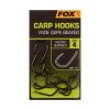 fox hacky carp hooks wide gape beaked vel 6