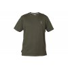 fox collection t shirt green silver main