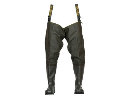 thigh waders max with safety boots s5 wrm02b