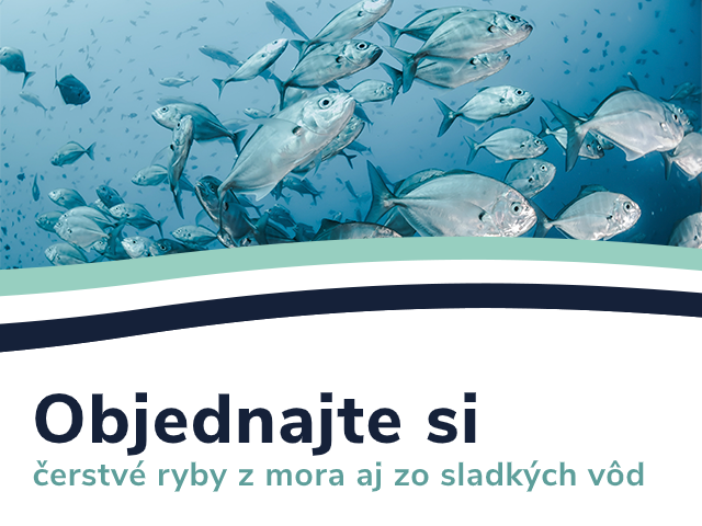 objednajte si čerstvé ryby z mora