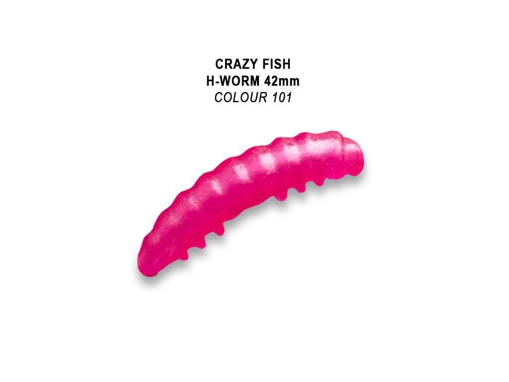 MF H- worm 42mm color 101 sýr, floating
