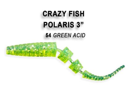 Polaris 5,4 cm color 54 green acid