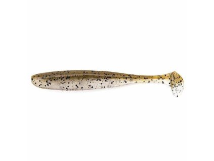 Keitech: Gumová nástraha Easy Shiner 4" 10,2cm 5,5g Green Pumpkin PP Shad 7ks