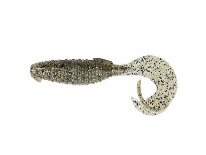 Keitech: Gumová nástraha Flapper Grub 4" 10,2cm 6,5g Silver Shad 7ks