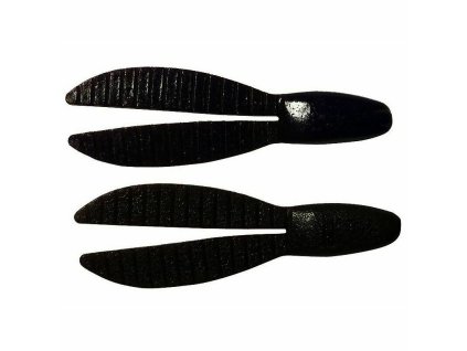 Keitech: Gumová nástraha Flex Chunk 3" 7,6cm 6,5g Black 6ks