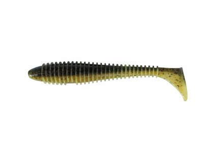 Keitech: Gumová nástraha Swing Impact FAT 3,8" 9,6cm 8,5g Watermelon PP/Yellow 6ks