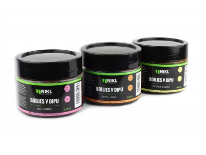 Nikl Boilies v dipu 250g