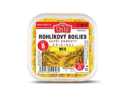 Rohlíkový boilies 8 mm, 22 g