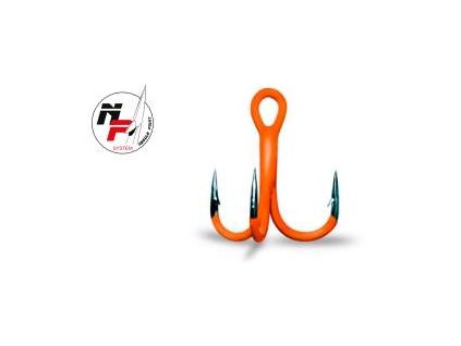 Trojháček Gurza Fluo Orange vel. 8, 3ks UV