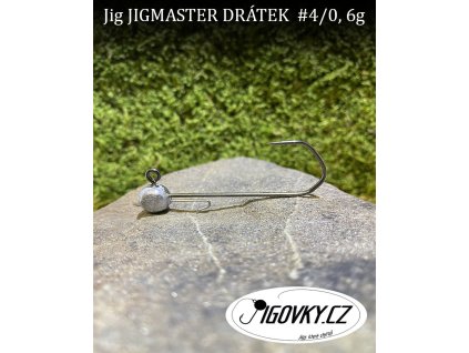 JIGMASTER DRÁTEK #4/0 - 5 ks, 6 g
