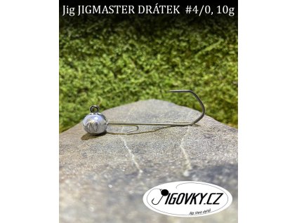 JIGMASTER DRÁTEK #4/0 - 5 ks, 10 g