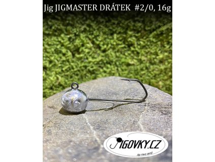 JIGMASTER DRÁTEK #2/0 - 5 ks, 16 g