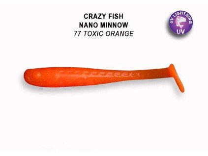 Nano Minnow 4 cm barva 77 Toxic Orange