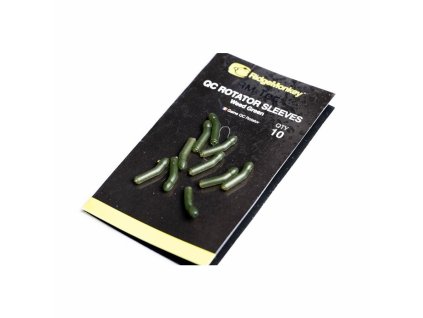 RidgeMonkey: Převlek RM-Tec Quick Change Rotator Sleeves Weedy Green 10ks