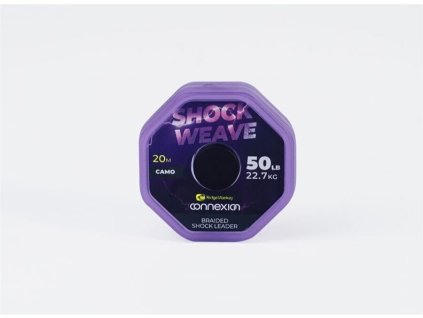 RidgeMonkey: Šňůra Connexion Shock Weave Braided Shock Leader 50lb 20m