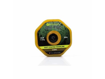RidgeMonkey: Šnůra RM-Tec Soft Coated Hooklink 35lb 20m Camo