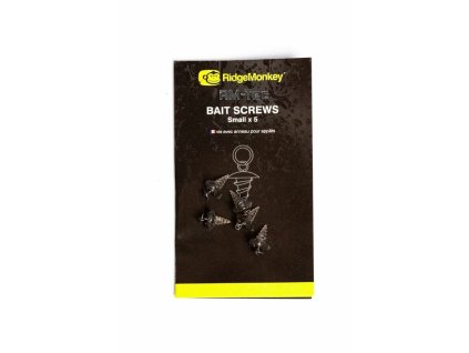 RidgeMonkey: Úchyt RM-Tec Hook Ring Bait Screws 5ks