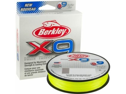Berkley X9 Flame Green 0,08 mm 7,6 kg 150m