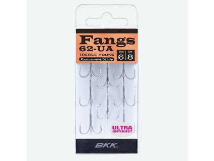 BKK: Trojháček Fangs-62 UA Velikost 16 8ks