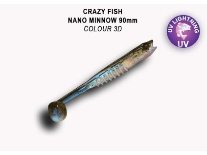 Nano Minnow 9 cm 3D floating