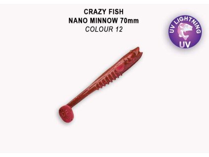 Nano Minnow 7 cm barva 12