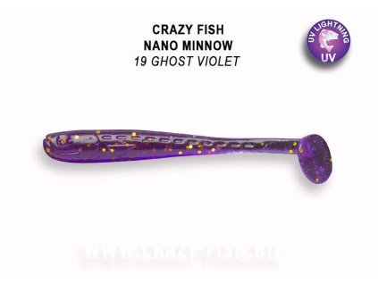 Nano Minnow 4 cm 19 ghost violet