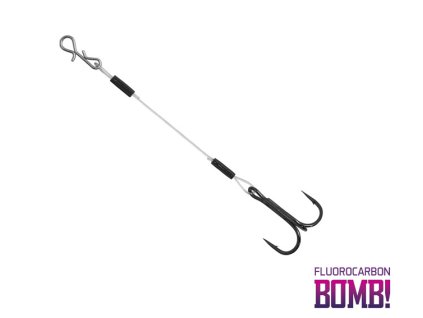 BOMB! Twisto RIGS Fluorocarbon / 3ks - #6/6cm